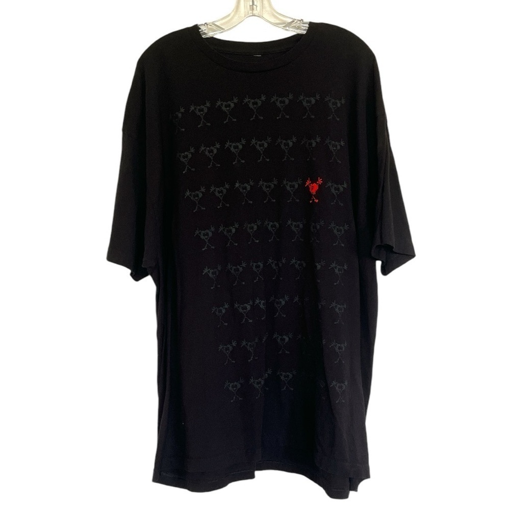 Pearl Jam concert T-shirt black D-4
